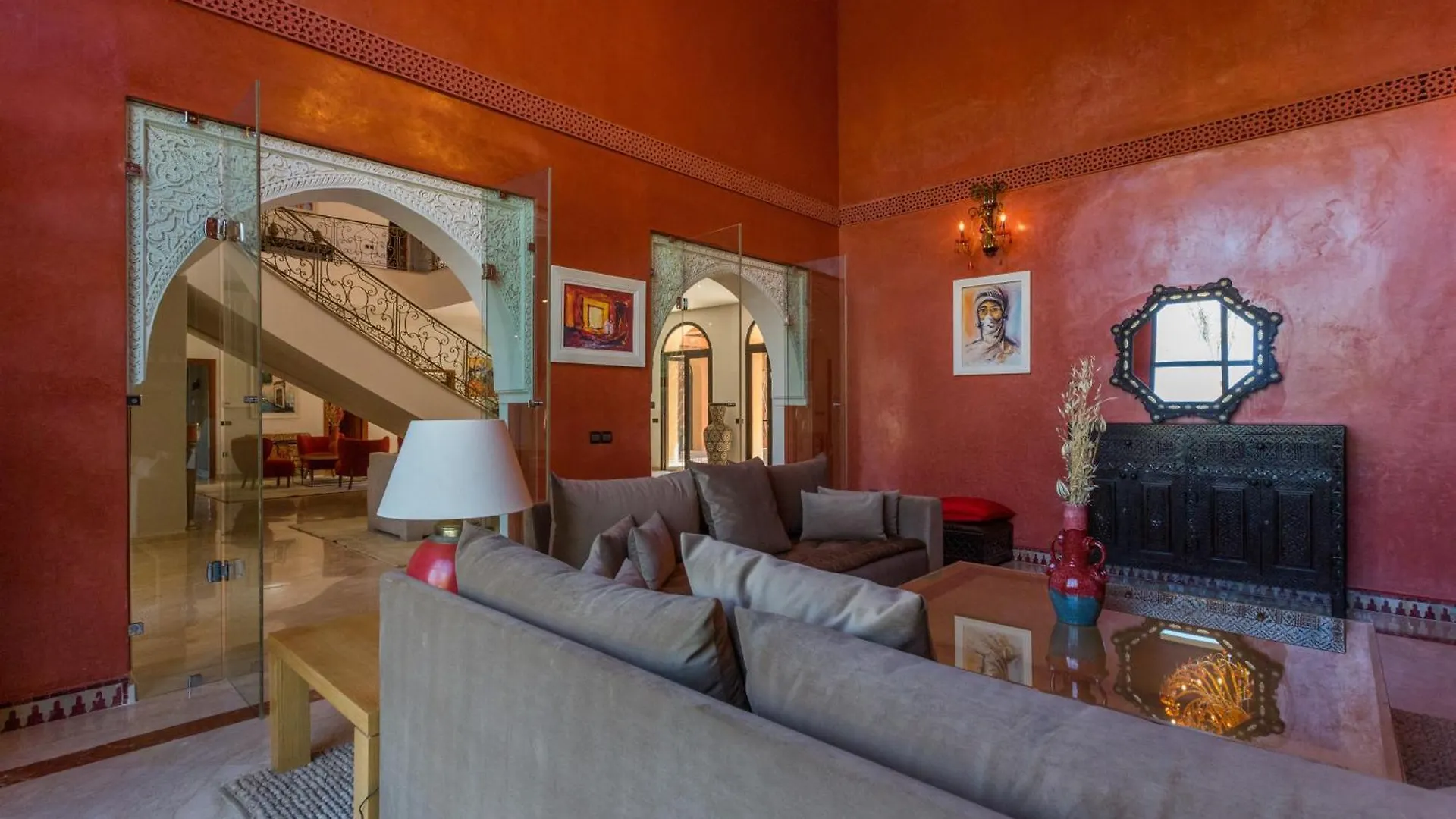 Atlas Mountain Escape Pool Garden And Spa Paradise Villa Marrakesh Morocco